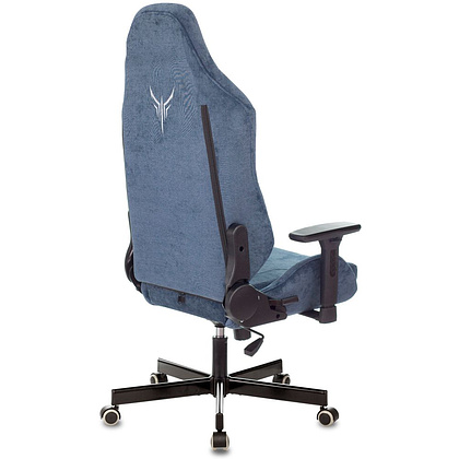 Кресло игровое Бюрократ "VIKING KNIGHT N1 Fabric", ткань, металл, синий - 8