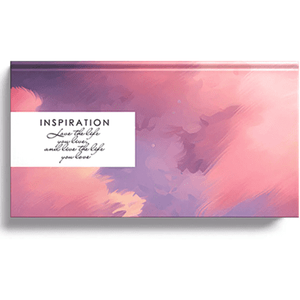 Планинг недатированный "Classic. Розовый рассвет", 172x97x8 мм, 64 листа, розовый 