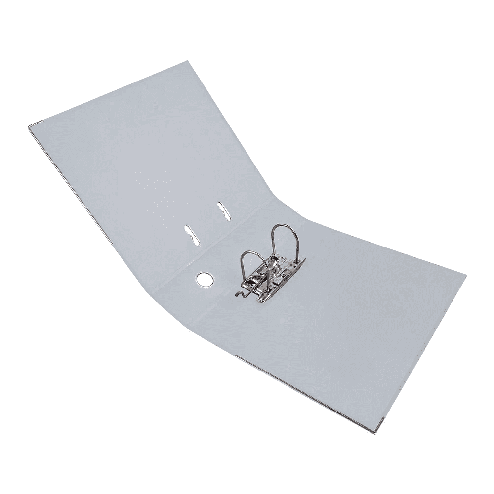 Папка-регистратор "Yesli:", А4, 75 мм, ПВХ, серый - 5