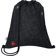 Мешок для обуви "Spider", черный