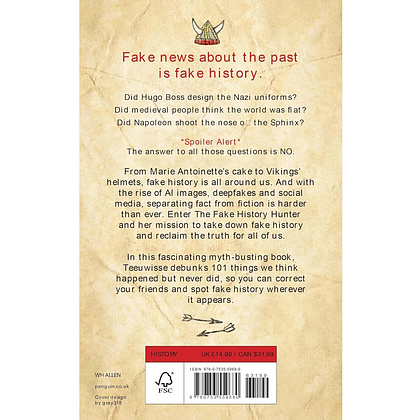 Книга на английском языке "Fake History", Jo Hedwig Teeuwisse - 2