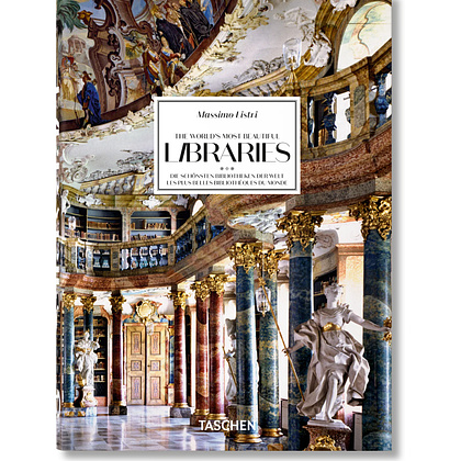 Книга на английском языке "Massimo Listri. The World's Most Beautiful Libraries", Elisabeth Sladek