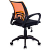 Кресло для персонала Бюрократ "CH-695N/BLACK", ткань, пластик, оранжевый - 5