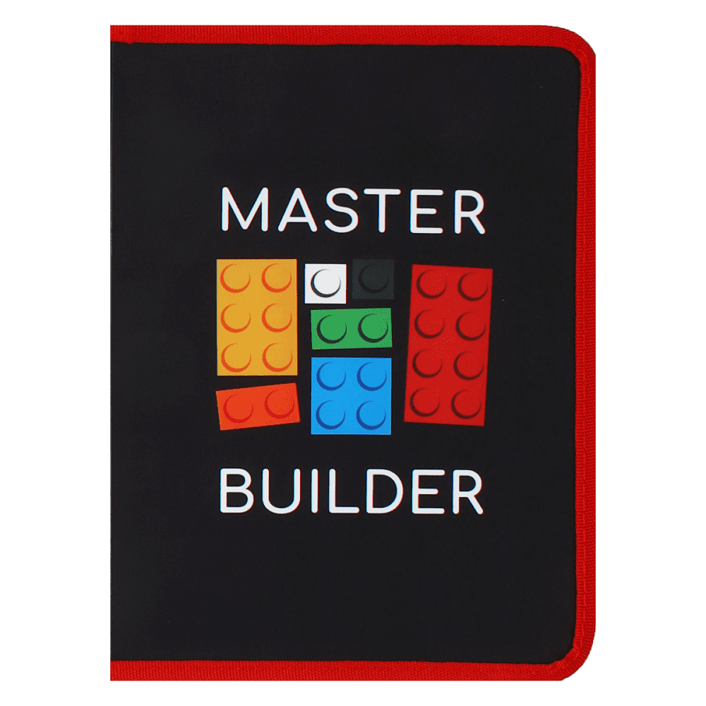 Папка для тетрадей "Master builder", А5+, черный