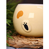 Кружка с крышкой "Chubby cat", 460 мл., керамика, с ложкой, желтый - 7 Кружка с крышкой "Chubby cat", 460 мл., керамика, с ложкой, желтый - 7