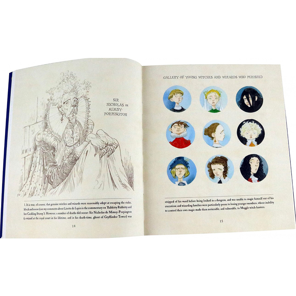 Книга на английском языке "The Tales of Beedle the Bard", J.K. Rowling, Illustr. Chris Riddell, -30% - 5