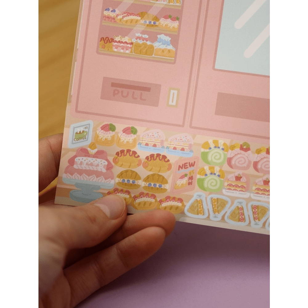 Стикерпак "Игра Peach showcase", 20.5х11.5 см - 4