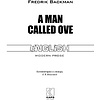 Книга "Вторая жизнь Уве. A man called Ove" (англ.яз.), Фредрик Бакман - 2