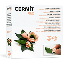 Полимерная глина "Cernit. Starter kit, flower brooch", набор
