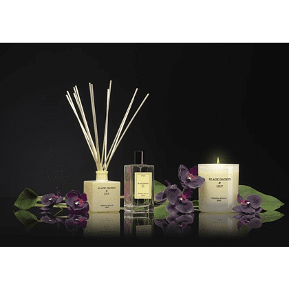 Свеча ароматическая CERERIA MOLLA "Black Orchid & Lily", 230 гр., подарочная упаковка - 2