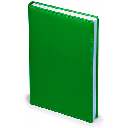 Ежедневник недатированный "Velvet", А5, 272 страницы, зеленый флуор