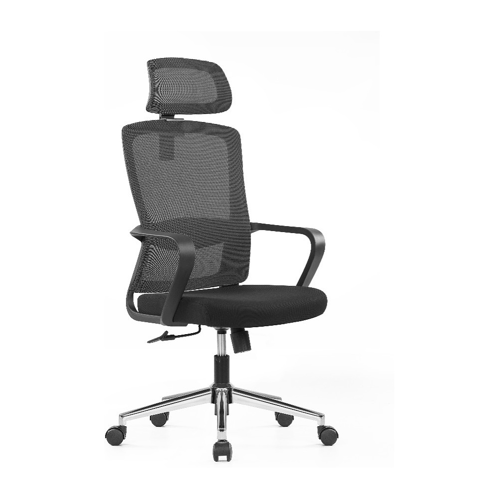 Кресло компьютерное SitZone U-060A, сетка, ткань, черный, 2 шт/упак