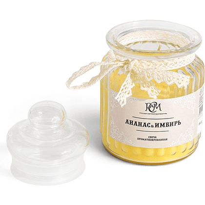 Свеча декоративная "Ананас и имбирь", 180 гр. - 2