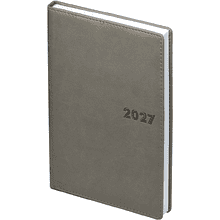 Ежедневник датированный "Velvet 27", A5, 336 стр, серый 2027