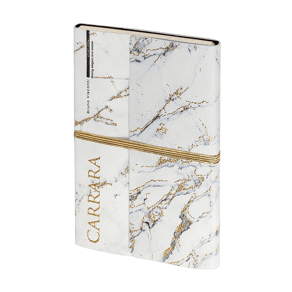 Ежедневник недатированный "Carrara", А5, 192 страниц, линейка, белый