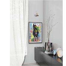 Набор для творчества "Graffiti kaws",  40х50 см, красками по номерам