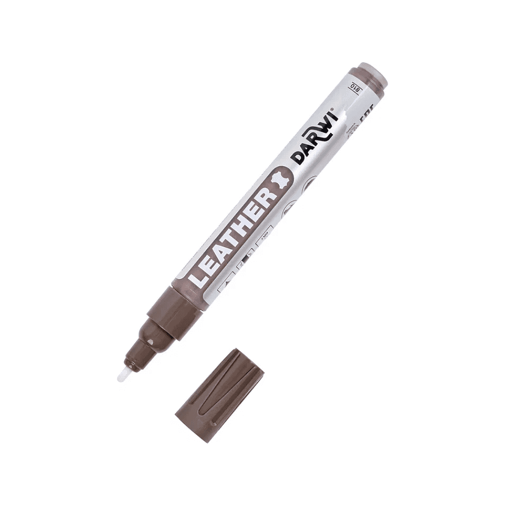 Маркер акриловый для кожи "Darwi", 2 мм, какао - 2