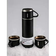 Набор "Classic", термос, 500 мл. + чашка 2 шт., черный