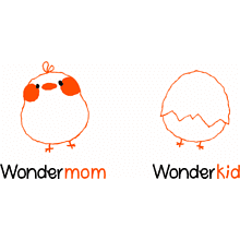 Кружка "Wonder mom", керамика, 450 мл, белый, оранжевый