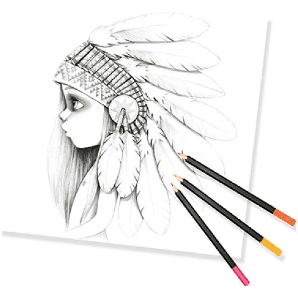 Раскраска на английском языке "Colouring book Wild 2", Emmanuelle Colin - 2