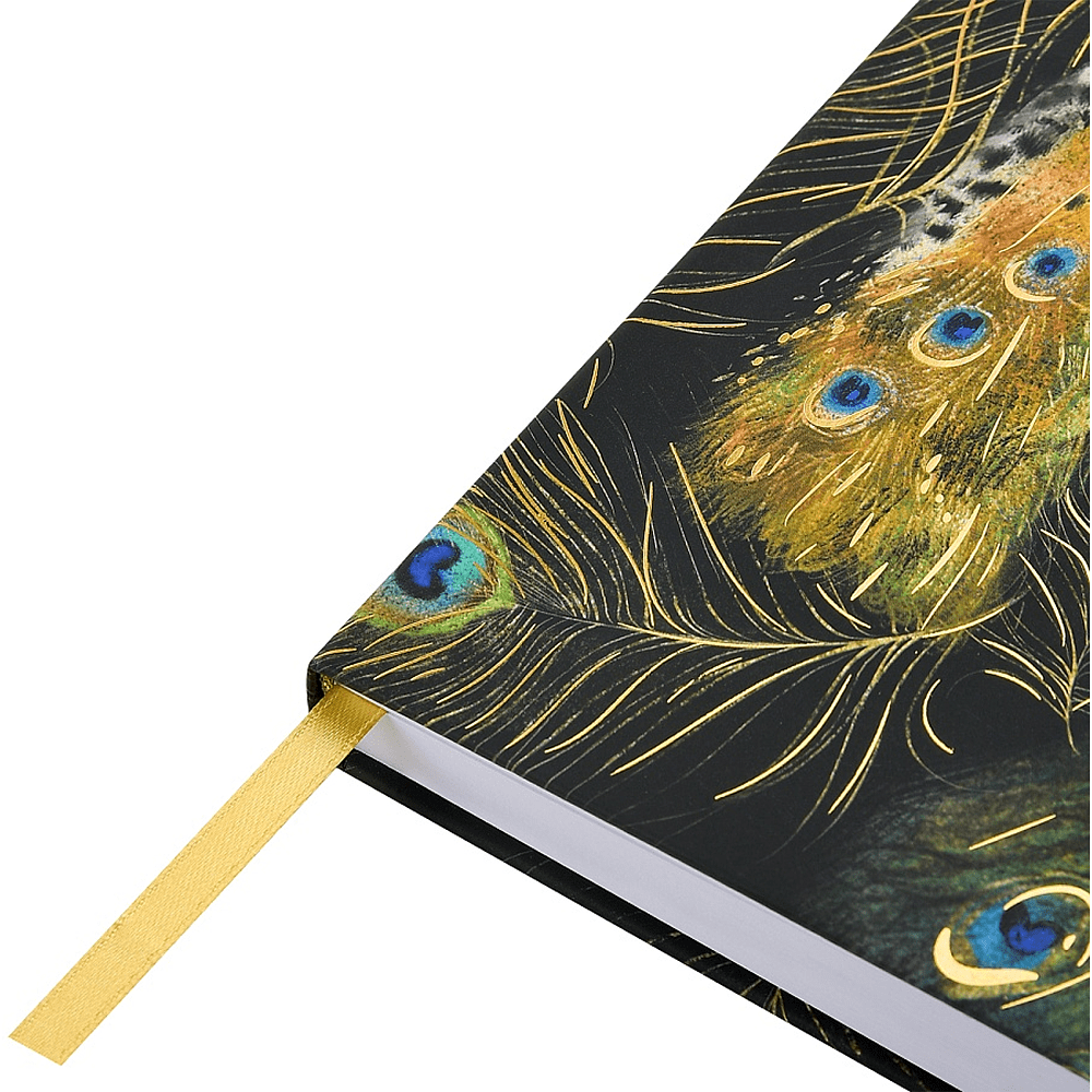 Скетчбук "Fauna. Павлины", 14.6х21.3 см, 180 г/м2, 96 листов, разноцветный - 4