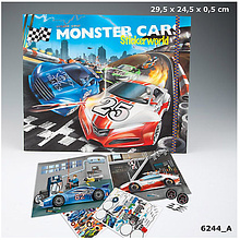 Раскраска "Monster Cars"