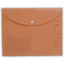 Папка конверт на кнопке "Listoff Style. 4", А5, розовый