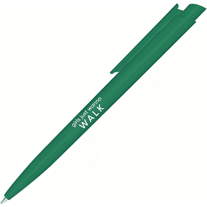 Ручка шариковая автоматическая "Girls just wanna walk", 1.0 мм, зеленый, стерж. синий