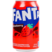 Напиток "Fanta", вкус клубники, 355 мл