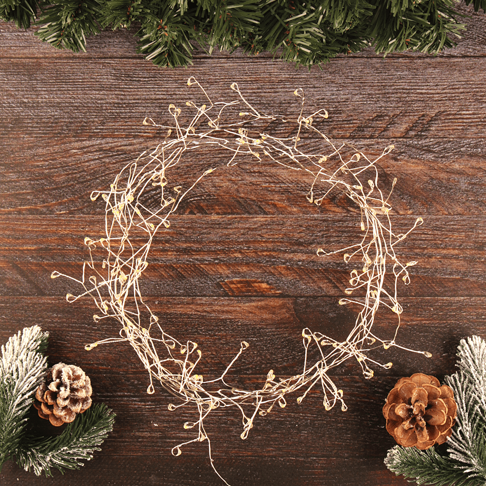 Гирлянда электрическая LED "Нить", 4 м, тепло-белый - 3