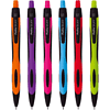 Ручка шариковая автоматическая CoolPack "Silky", 1 мм., пласт., ассорти, стерж. cиний - 2