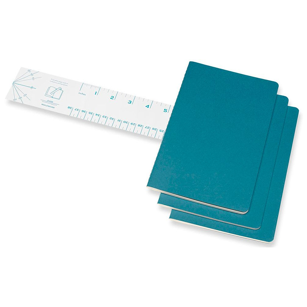 Блокнот "Cahier Journal Large", А5, 40 листов, линейка, 3 шт, голубой - 3