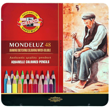 Карандаши акварельные "Mondeluz", 48 цветов