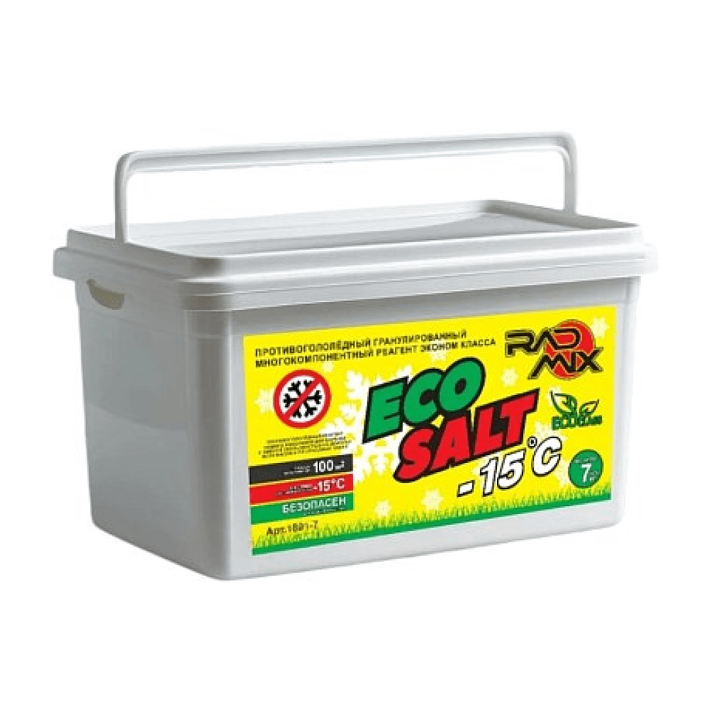 Противогололёдный материал "ПГМ РАДМИКС Экосол", ведро, 7 кг