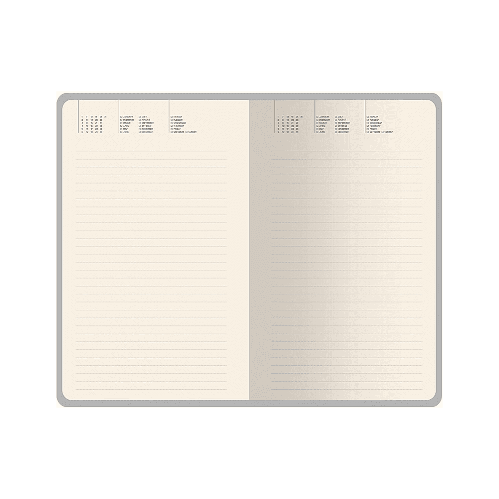 Ежедневник недатированный "Fauna. Paradise. Oranges", А5, 192 страниц, линейка, оранжевый - 4