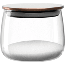 Сахарница "Te Per Te", стекло, прозрачный