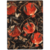 Блокнот "Flora. Гранат", A6, 250 листов, нелинейный, склейка сверху, черный, красный - 2