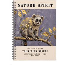 Тетрадь "Jane. Nature Spirit", А5, 120 листов, клетка, бежевый