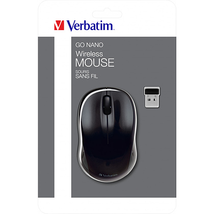 Мышь Verbatim 49042, беспроводная, 1600 dpi, 3 кнопки, черный - 7