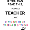 Кружка "If you can read this, Thank a teacher", керамика, 450 мл, белый, желтый - 2