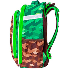 Рюкзак школьный CoolPack "City Jungle", зеленый, коричневый