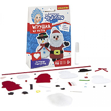 Набор для творчества "Елочные игрушки: Снеговичок и Дед Мороз"