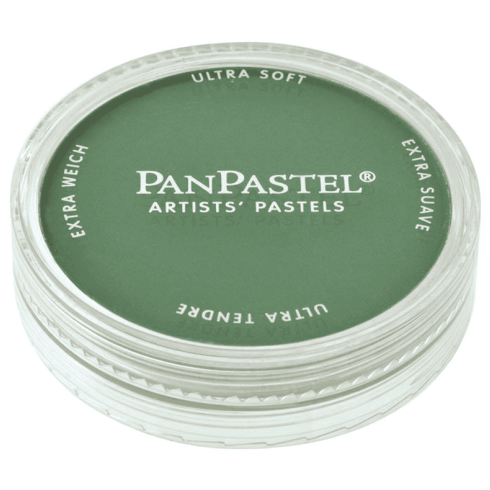 Ультрамягкая пастель "PanPastel", 640.3 зеленая перманентная тень - 3