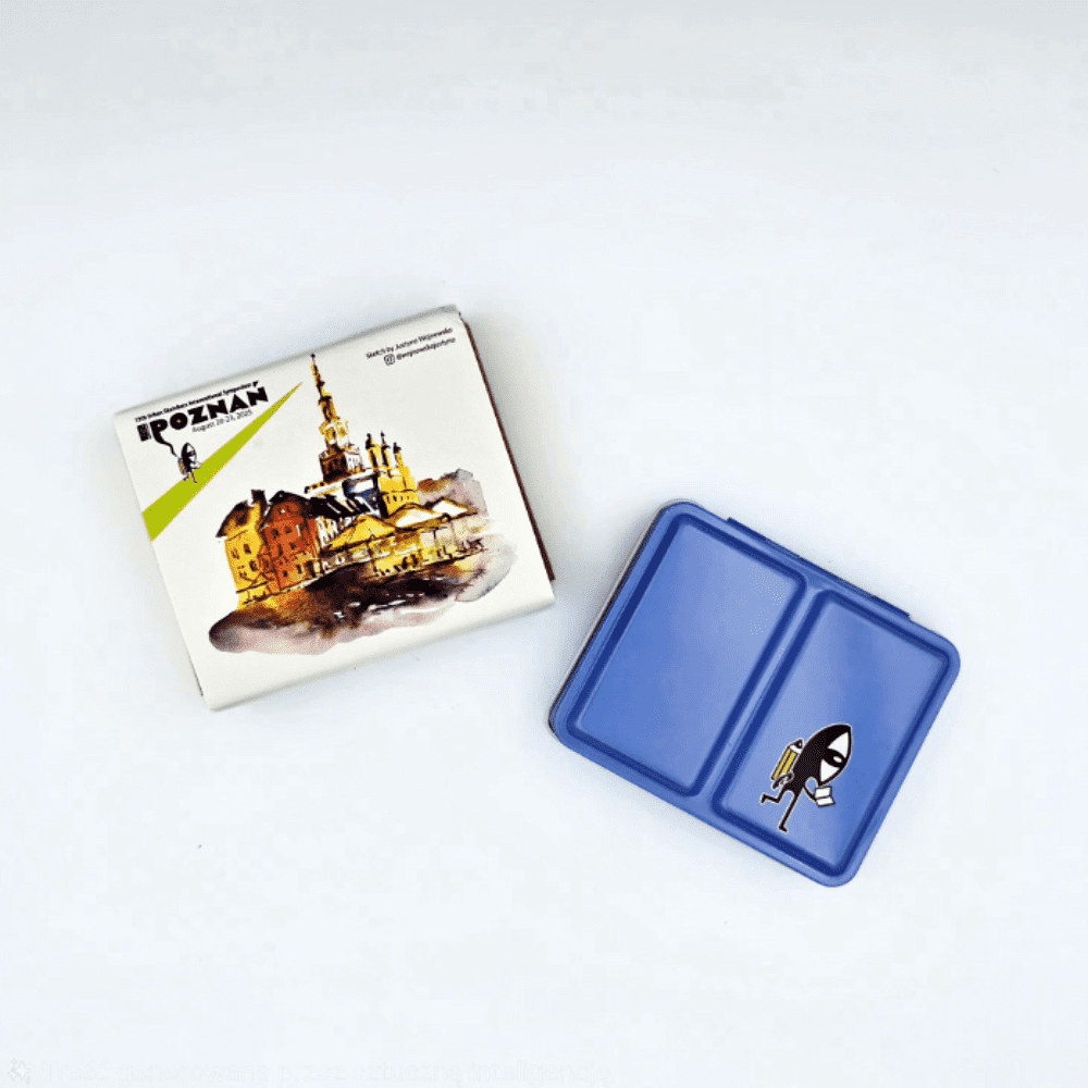 Краски акварельные "Aquarius. USK Symposium set", 4 цвета, кюветы - 4