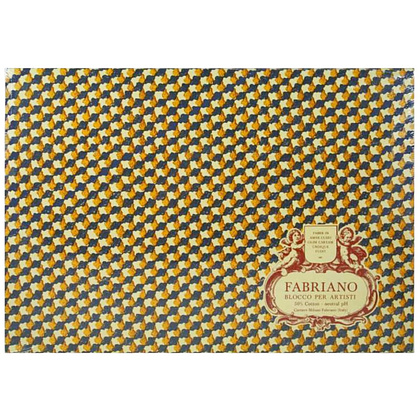 Блок-склейка бумаги для акварели "Fabriano. Blocco Per Artisti", 50 % хлопок, торшон, 36х50 см, 300 г/м2, 20 листов