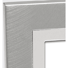 Фоторамка "WELS SILVER", 10х15 см,  металл со стеклом, серебристый