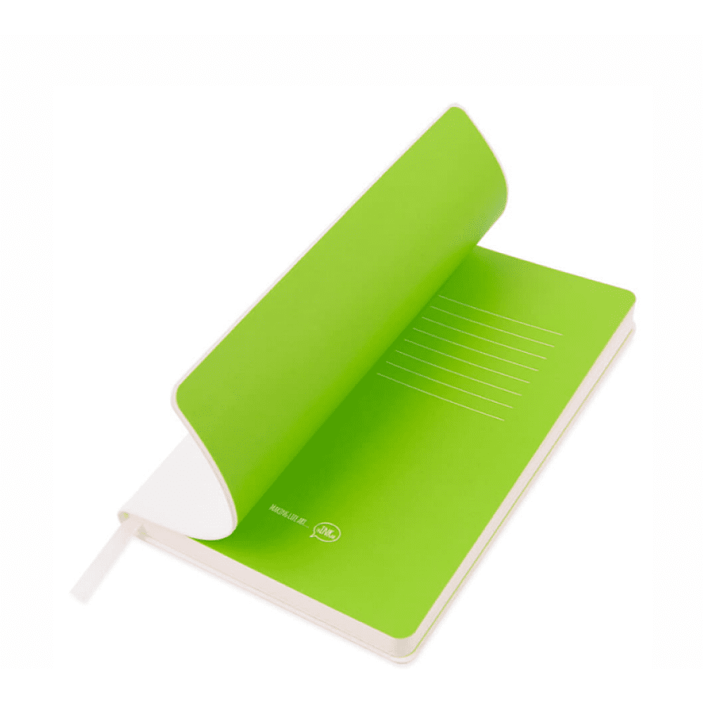 Блокнот «Color of Belarus. Pantone Ikra balotnaya», А5, 128 листов, в точку, белый, зеленый - 3