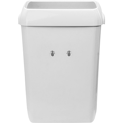Корзина для мусора Veiro Professional "MaxBIN" с крышкой, 43 л, белый - 3