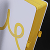 Блокнот "Doodle yellow paper", А5, 96 листов, фиолетовый, срез желтый - 5