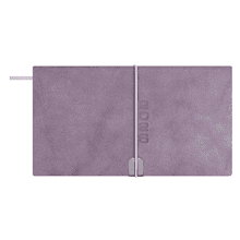 Еженедельник датированный "Тиволи Глосс", 175х95 мм, 128 страниц, сиреневый, 2026